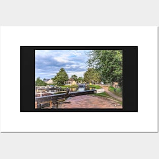 Aldermaston Wharf From the Lock Posters and Art